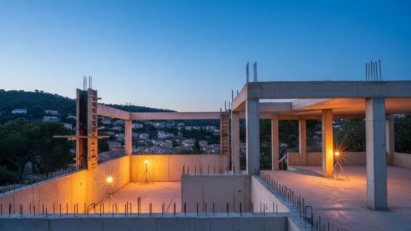 Construction de maison et travaux de gros œuvre à Vallauris