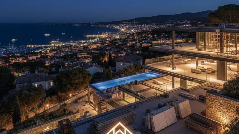Entreprise de rénovation à Vallauris et construction de villas sur la Côte dAzur